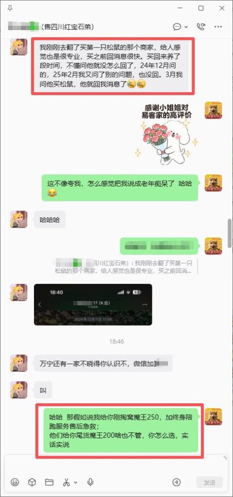 图片[4]-四川小姐姐的红眼抽搐瘫痪痊愈，报喜加好评➕20-【易客萌宠官网】