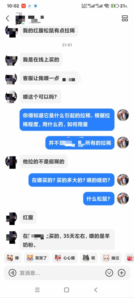 图片[7]-养松鼠，核心成本从来不是鼠本身的售价，是全天候应急急救、终身饲养指导、一对一售后兜底的专业保障。-【易客萌宠官网】